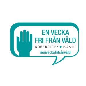 En vecka fri från våld logotyp